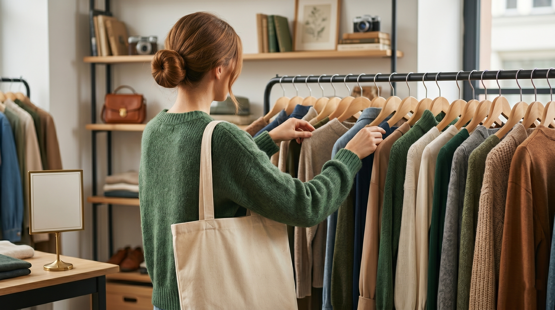 lady shopping in a store